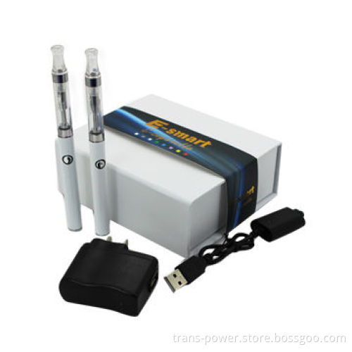 E-smart Double E-cigarette Kit with 380mAh Capacity, 4.2V DC Input Voltage